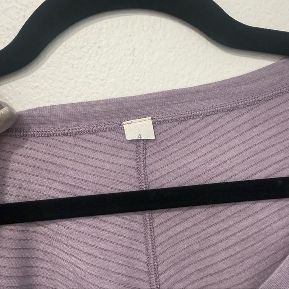 Lululemon Meant To Move Long Sleeve Shirt in Heathered Dusty Dawn 4 - Picture 3 of 6
